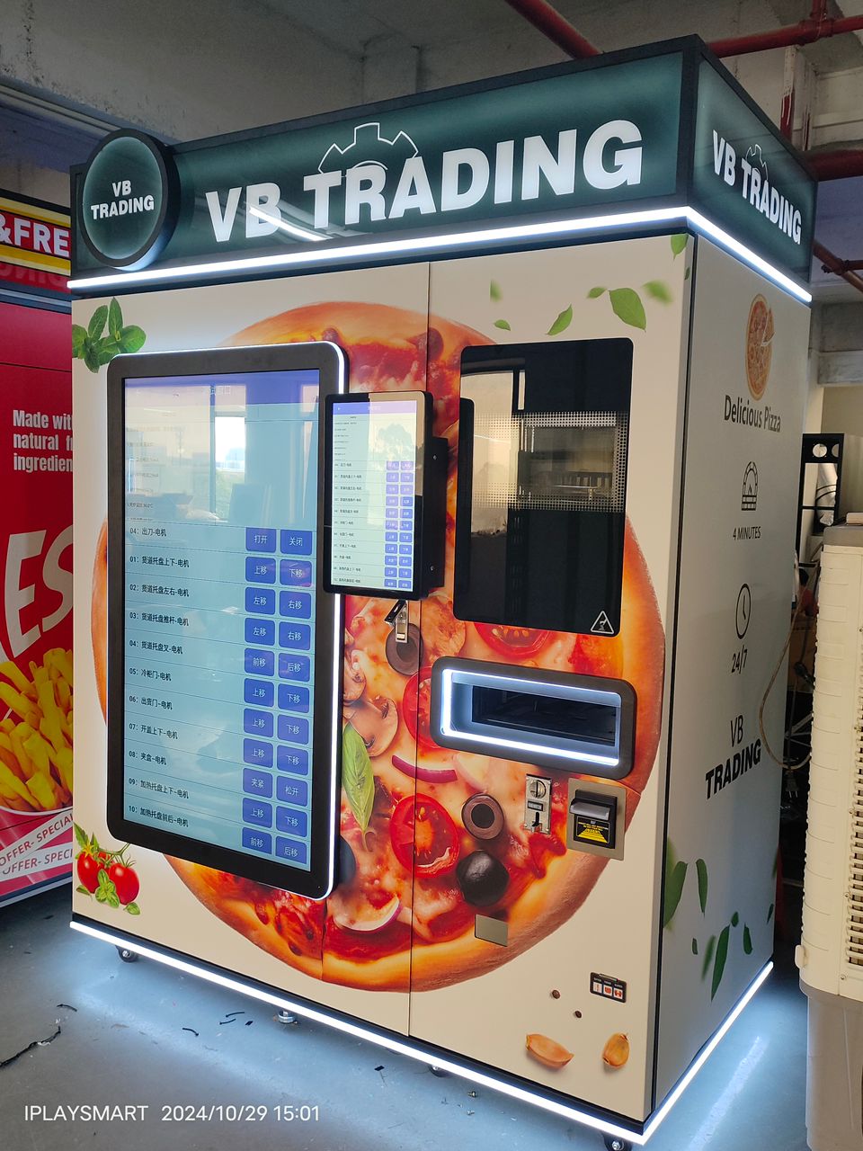 Pizza Vending Machine 2024 MODEL! - Top seller